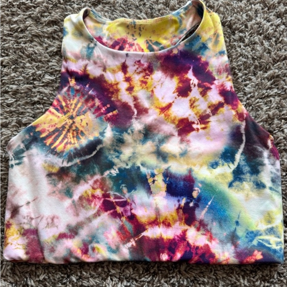 Betsey Johnson Performance Tie-Dye Sports Bra